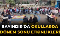 Bayındır'da Okullarda Dönem Sonu Etkinlikleri Filmden Tiyatroya, Bilgiden Münazaraya Dopdolu Bir Hafta