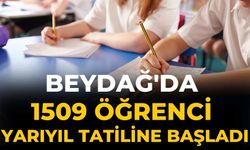 Beydağ'da 1509 Öğrenci Yarıyıl Tatiline Başladı