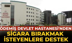 Ödemiş Devlet Hastanesi'nden Sigara Bırakmak İsteyenlere Destek