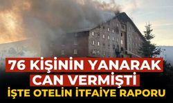 76 kişinin yanarak can vermişti İşte otelin itfaiye raporu