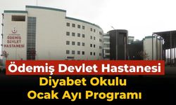 Ödemiş Devlet Hastanesi Diyabet Okulu Ocak Ayı Programı