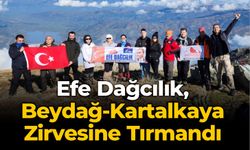 Efe Dağcılık, Beydağ-Kartalkaya Zirvesine Tırmandı