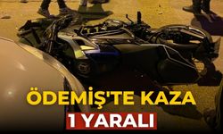 Ödemiş'te Kaza 1 yaralı