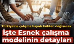 Türkiye’de çalışma hayatı kökten değişecek İşte Esnek çalışma modelinin detayları