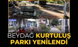 Beydağ Kurtuluş Parkı yenilendi