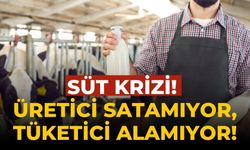 SÜT KRİZİ! ÜRETİCİ SATAMIYOR, TÜKETİCİ ALAMIYOR!