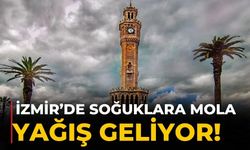 İzmir’de Soğuklara mola Yağış geliyor!