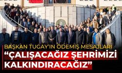 Başkan Tugay’ın Ödemiş mesajları “Çalışacağız şehrimizi kalkındıracağız”