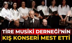 Tire Musiki Derneği’nin kış konseri mest etti