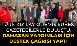 Türk Kızılay Ödemiş Şubesi gazetecilerle Buluştu,  Ramazan Yardımları İçin Destek Çağrısı Yaptı