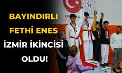 Bayındırlı Fethi Enes İzmir İkincisi Oldu!