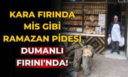 Kara Fırında Mis Gibi Ramazan Pidesi Dumanlı Fırını'nda!