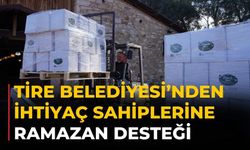 Tire Belediyesi’nden ihtiyaç sahiplerine Ramazan desteği