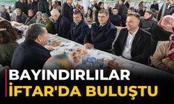 Bayındırlılar İftar'da Buluştu