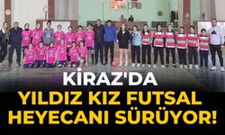 Kiraz'da Yıldız Kız Futsal heyecanı sürüyor!