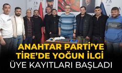 Anahtar Parti’ye Tire’de Yoğun İlgi Üye Kayıtları Başladı