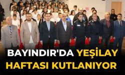 Bayındır'da Yeşilay Haftası kutlanıyor