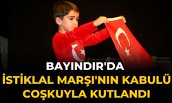 Bayındır'da İstiklal Marşı'nın Kabulü Coşkuyla Kutlandı