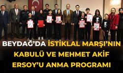 BEYDAĞ’DA İSTİKLAL MARŞI’NIN KABULÜ VE MEHMET AKİF ERSOY’U ANMA PROGRAMI