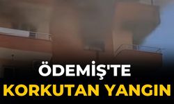 Ödemiş'te Korkutan Yangın