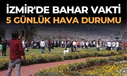 İzmir'de bahar vakti