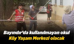 Bayındır’da kullanılmayan okul Köy Yaşam Merkezi olacak