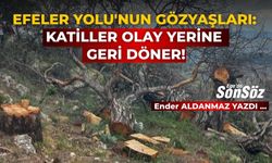 Efeler Yolu'nun gözyaşları: Katiller olay yerine geri döner!