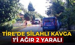 Tire’de Silahlı Kavga 1’i ağır 2 Yaralı