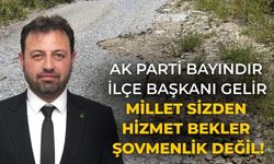 AK Parti Bayındır İlçe Başkanı Gelir Millet sizden hizmet bekler şovmenlik değil!