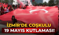 İzmir'de coşkulu 19 Mayıs kutlaması!