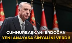 Cumhurbaşkanı Erdoğan yeni anayasa sinyalini verdi!