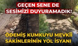 Ödemiş Kumkuyu Mevkii Sakinlerinin Yol İsyanı Geçen Sene de Sesimizi Duyuramadık!