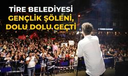 Tire Belediyesi Gençlik Şöleni, dolu dolu geçti