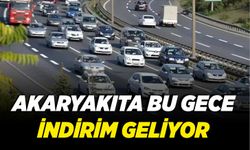 Akaryakıta bu gece indirim geliyor