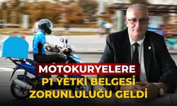 Motokuryelere P1 Yetki Belgesi Zorunluluğu Geldi