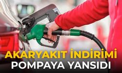 Akaryakıt indirimi pompaya yansıdı