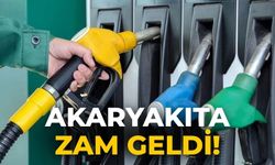 Akaryakıta zam geldi!