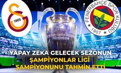 Yapay zeka gelecek sezonun Şampiyonlar Ligi şampiyonunu tahmin etti