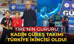 Tire'nin Gururu Kadın Güreş Takımı Türkiye İkincisi oldu!