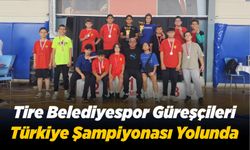 Tire Belediyespor Güreşçileri Türkiye Şampiyonası Yolunda