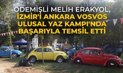 Ödemişli Melih Erakyol, İzmir'i Ankara Vosvos Ulusal Yaz Kampı'nda Başarıyla Temsil Etti