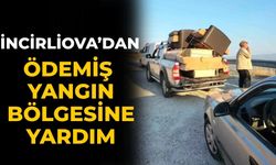 İncirliova’dan Ödemiş Yangın Bölgesine Yardım