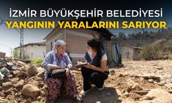 İzmir Büyükşehir Belediyesi yangının yaralarını sarıyor
