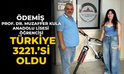 Ödemiş Prof. Dr. Muzaffer Kula Anadolu Lisesi Öğrencisi Türkiye 3221.’si Oldu