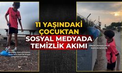 11 Yaşındaki Çocuktan Sosyal Medyada Temizlik Akımı