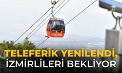 Teleferik yenilendi, İzmirlileri bekliyor