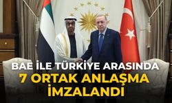 BAE ile Türkiye arasında 7 ortak anlaşma imzalandı