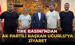 Tire Basını’ndan AK Partili Başkan Uğurlu’ya Ziyaret