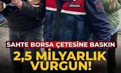 Sahte borsa çetesine baskın 2,5 milyarlık vurgun!