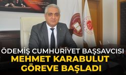 Ödemiş Cumhuriyet Başsavcısı Mehmet Karabulut Göreve Başladı